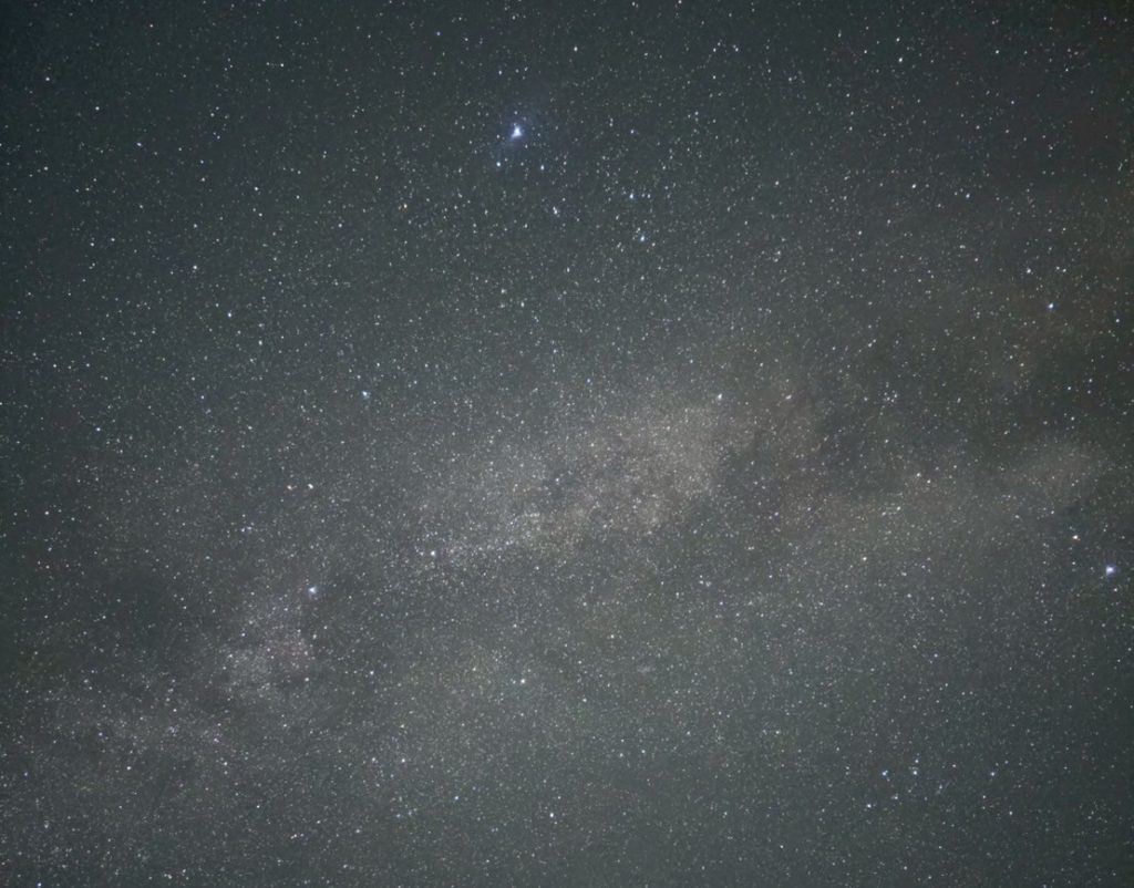 The Summer Triangle and the Milky Way