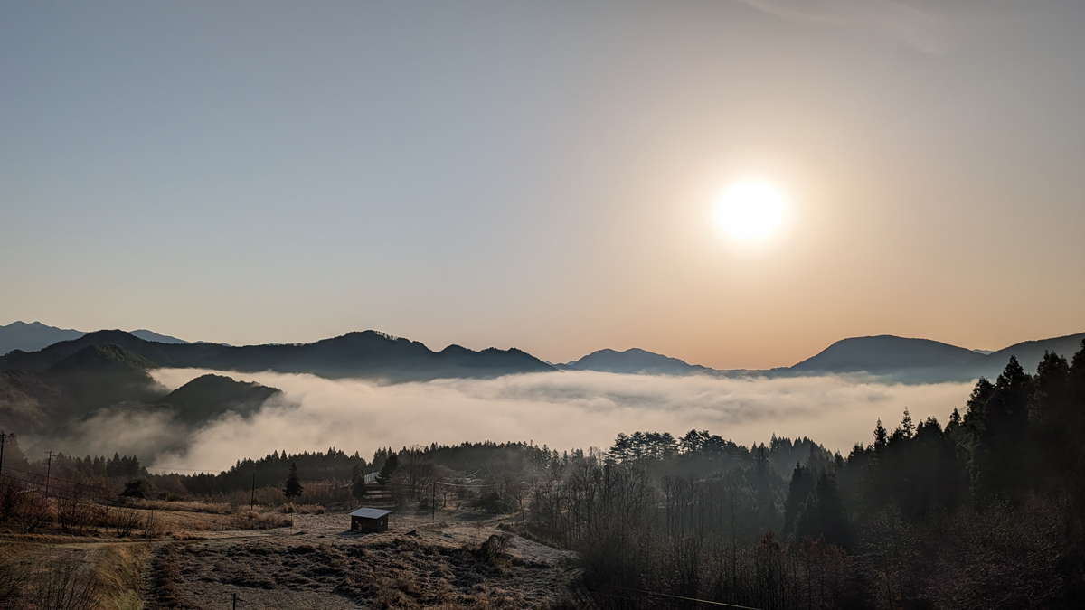 春の雲海(2026年3月1日)